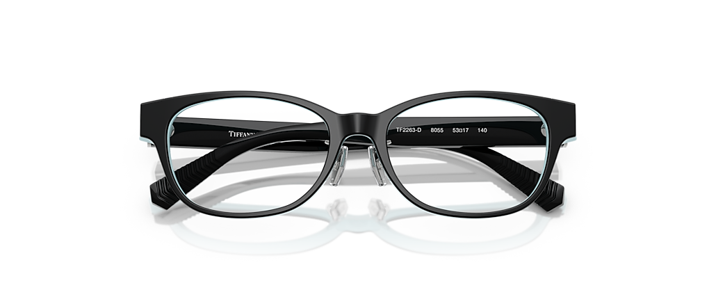 Tiffany & Co. TF2263D Black On Tiffany Blue Frames