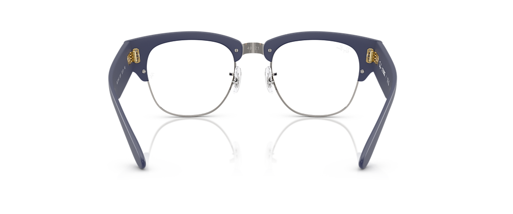 Ray-Ban RB7316V Mega Clubmaster Optics Liteforce Sand Blue On Gunmetal Frames