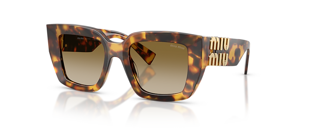 Miu Miu MU B05S Honey Havana Sunglasses