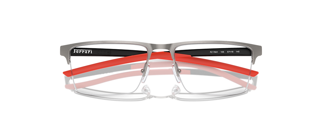 Scuderia Ferrari FZ7001 Gunmetal Brushed Frames