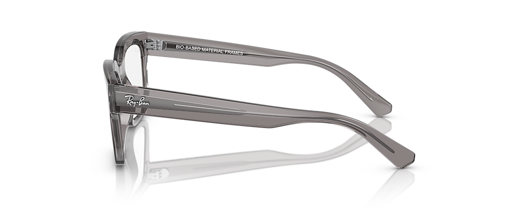 Ray-Ban RB7217 Chad Optics Bio-Based Transparent Grey Frames