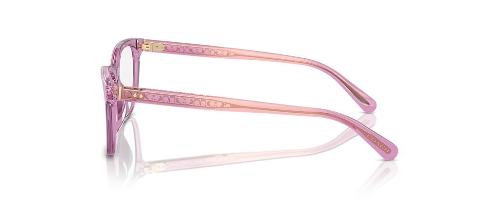 Coach HC6235U Transparent Amethyst Frames