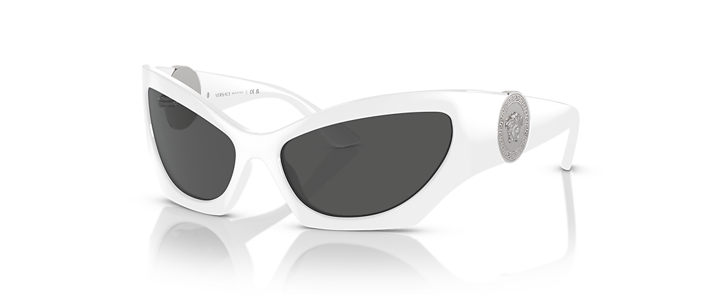 Versace VE4450 White Sunglasses