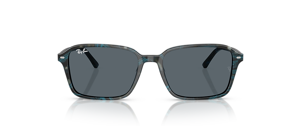 Ray-Ban RB2231F Raimond Transparent Fantasy Blue & Grey Sunglasses