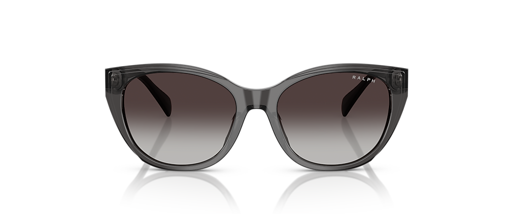 Ralph RA5324U Shiny Transparent Black Sunglasses
