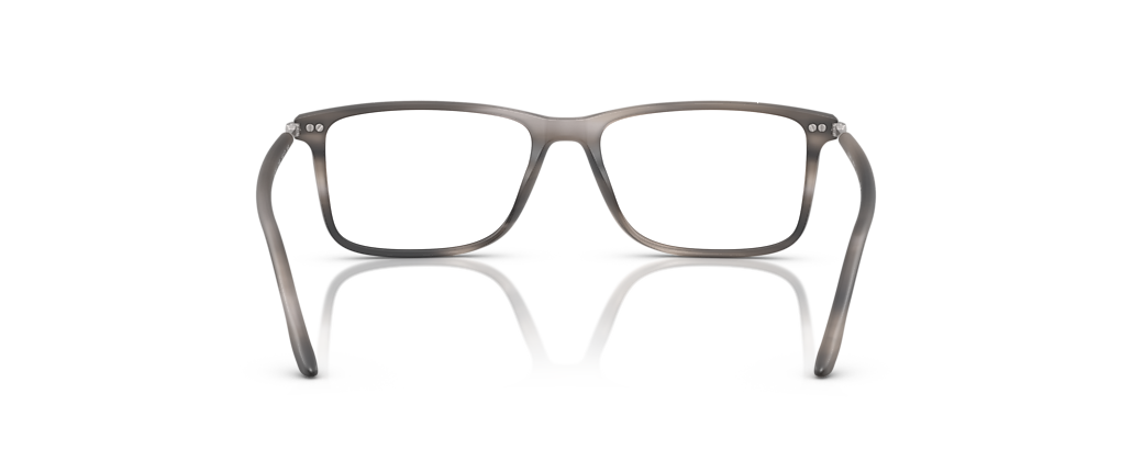 Giorgio Armani AR7261F Matt Stripped Grey Frames