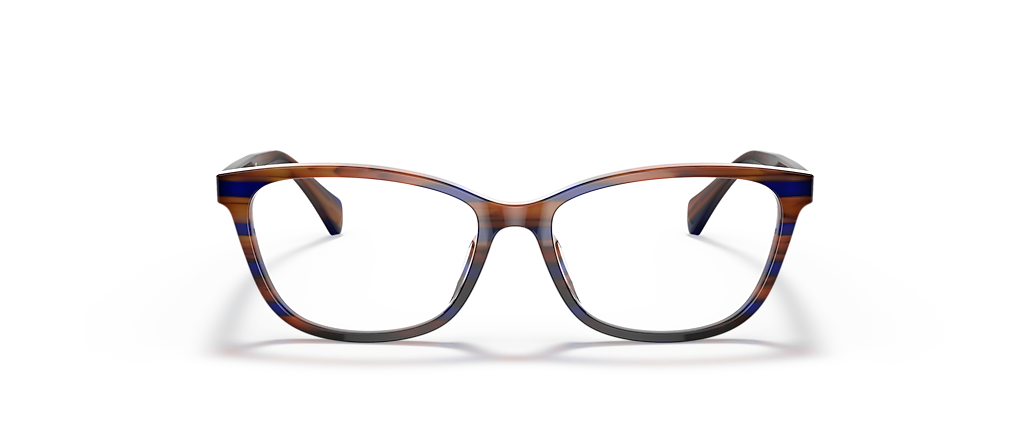 Ralph RA7133U Striped Brown Blue Frames