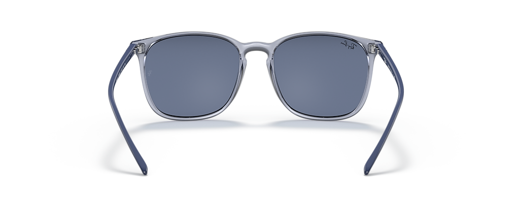 Ray-Ban RB4387 Transparent Blue Sunglasses