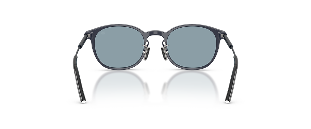 Moncler ME6011D BARBB Shiny Dark Blue Sunglasses