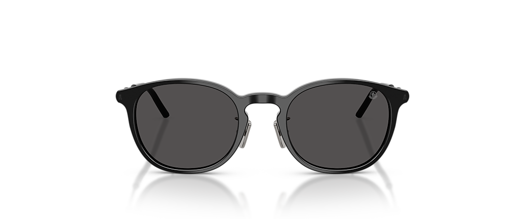 Moncler ME6011D BARBB Shiny Black Sunglasses