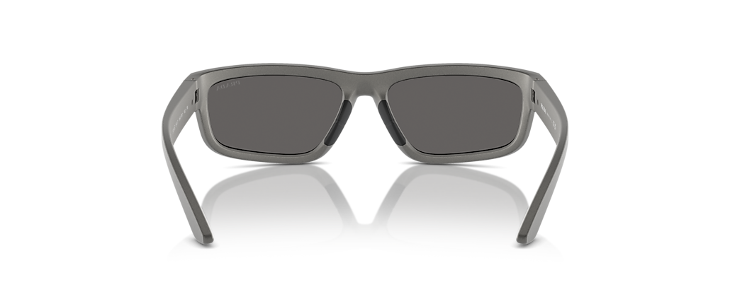 Prada Linea Rossa PS 05ZS Grey Metal Sunglasses