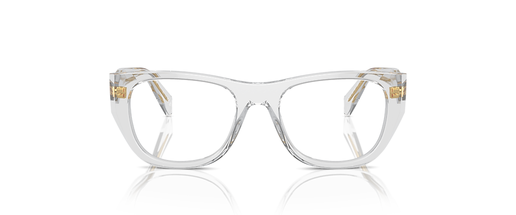 Prada PR A18V Transparent Grey Frames