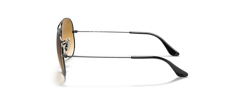 Ray-Ban RB3025 Aviator Gradient Gunmetal Sunglasses