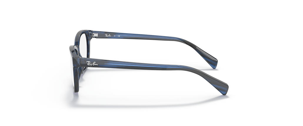 Ray-Ban RB1591 Optics Kids Striped Blue Frames