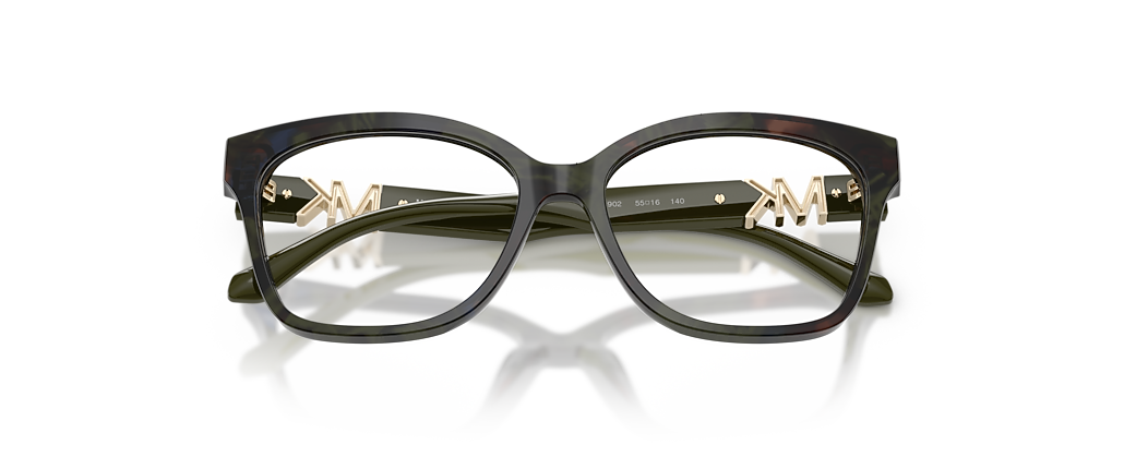 Michael Kors MK4203U Topanga Olive Camo Tortoise Frames