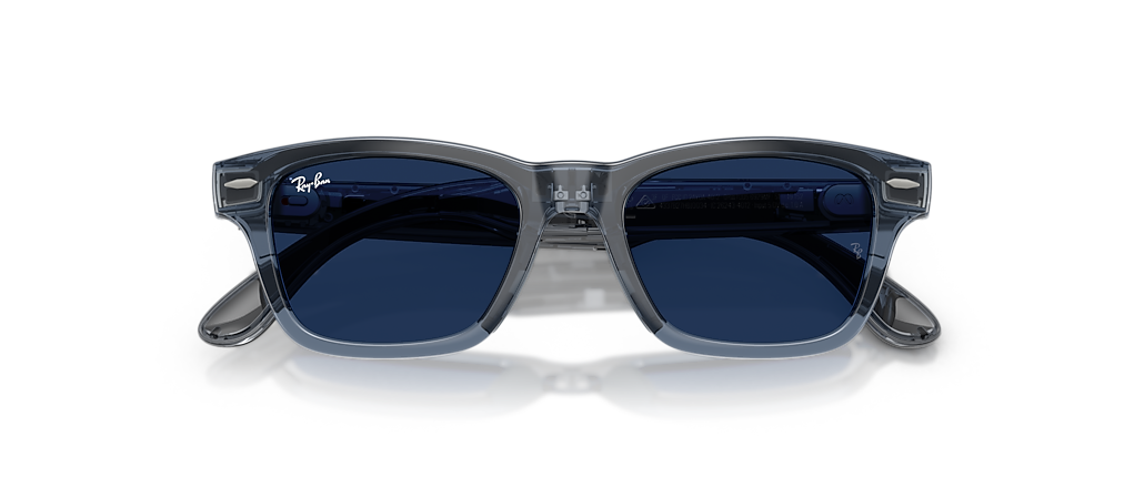 Ray-Ban Ray-Ban Meta Audio Burbank Transparent Blue Ray-Ban Meta Smart Glasses
