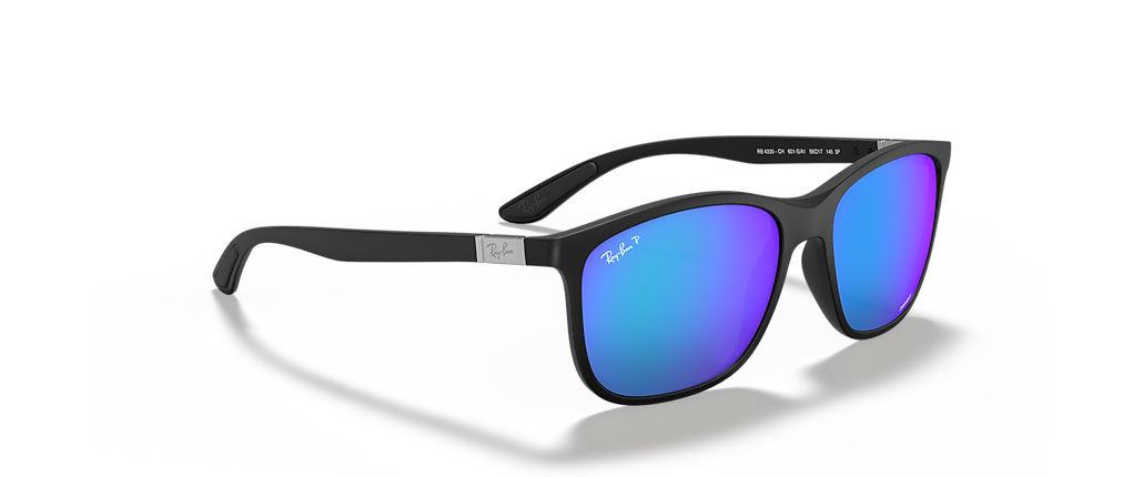 Ray-Ban RB4330CH RB4330 Polarized+ Lenses Black Sunglasses