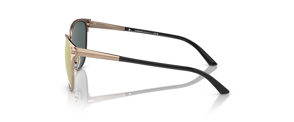 Versace VE2168 Pink Gold Sunglasses