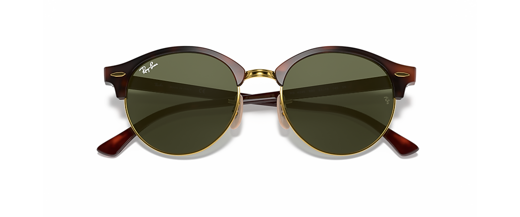 Ray-Ban RB4246 Clubround Classic Red Havana Sunglasses