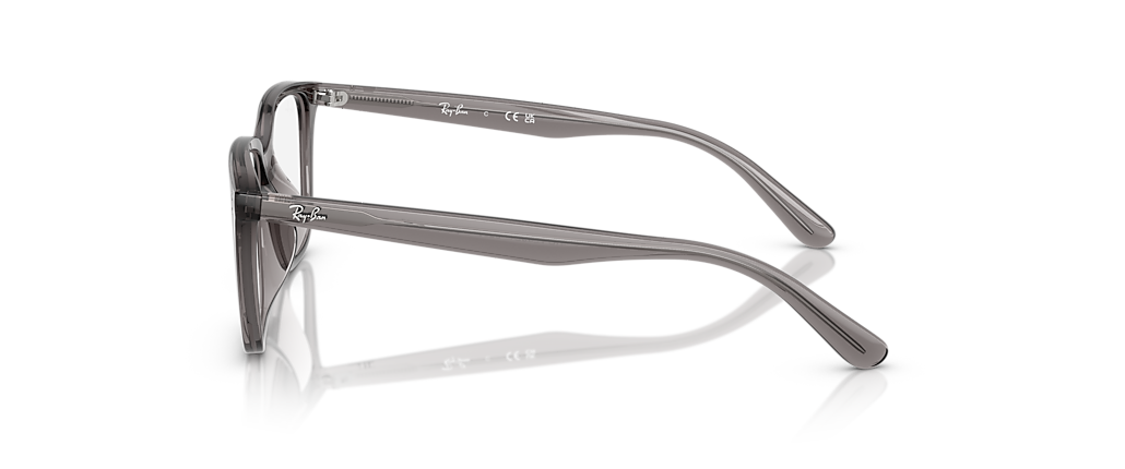 Ray-Ban RB7248D Optics Transparent Opal Grey Frames