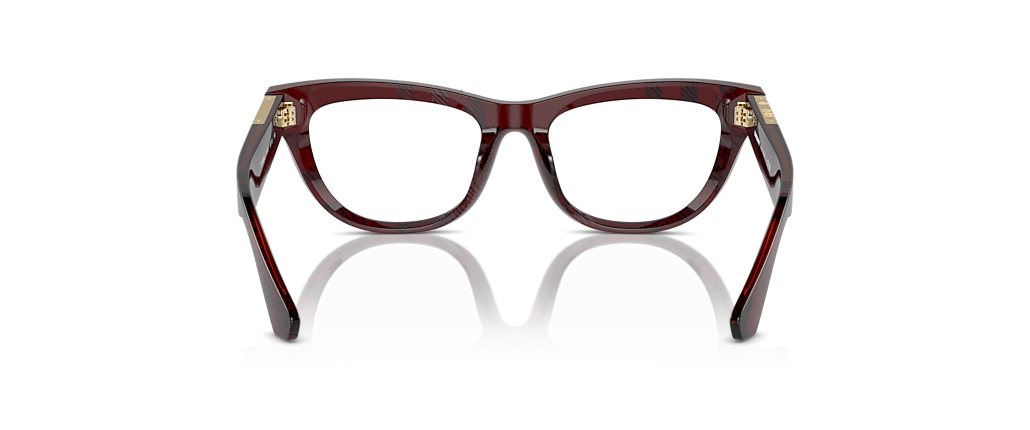 Burberry BE2406U Check Red Frames