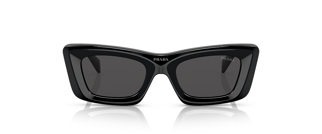 Prada PR 13ZSF Black Sunglasses