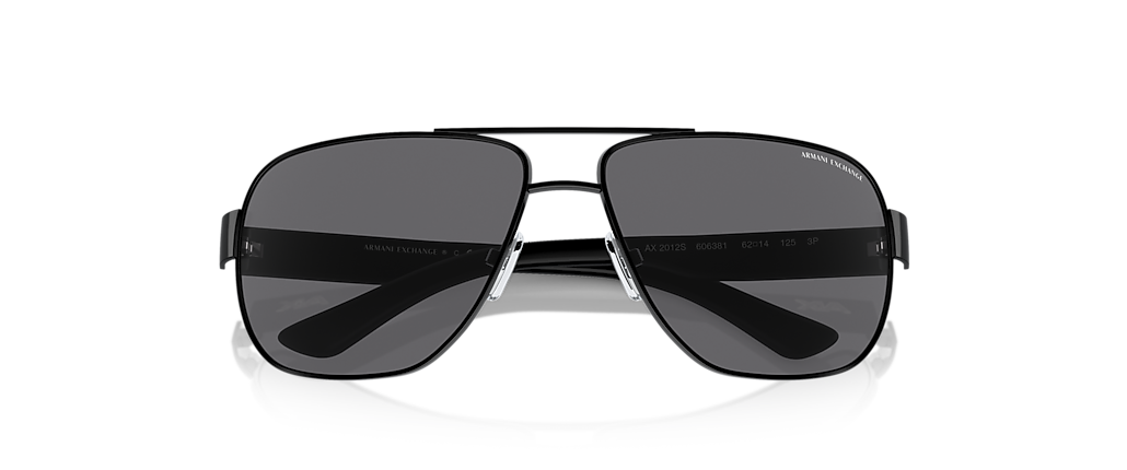 Armani Exchange AX2012S Matte Black Sunglasses