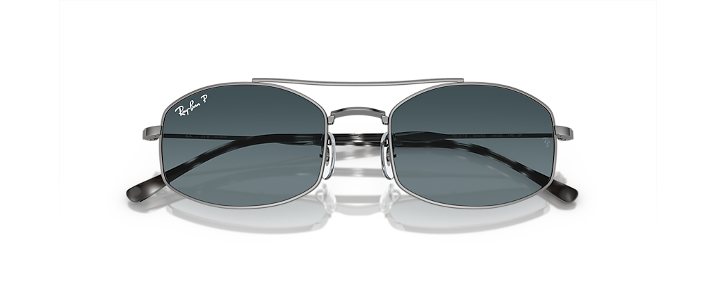 Ray-Ban RB3719 Gunmetal Sunglasses