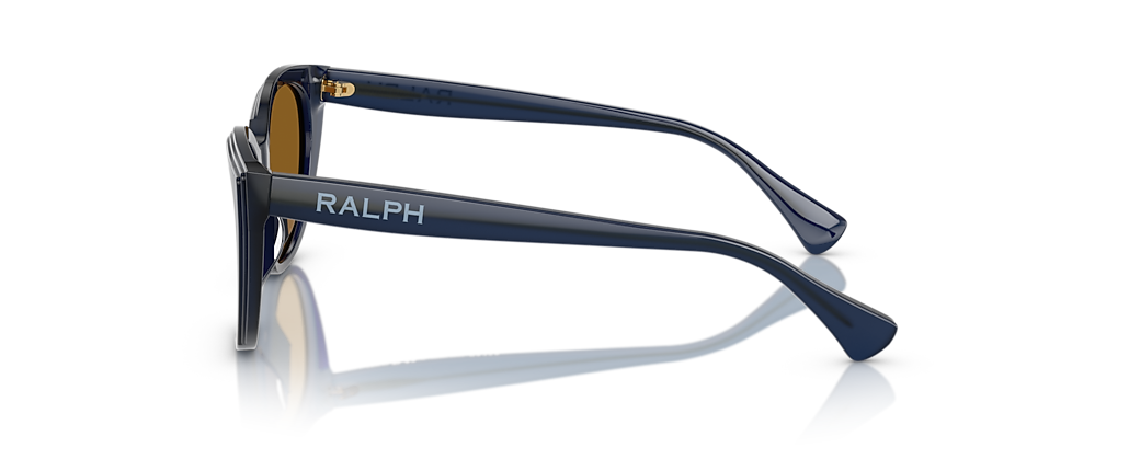 Ralph RA5324U Shiny Transparent Blue Sunglasses