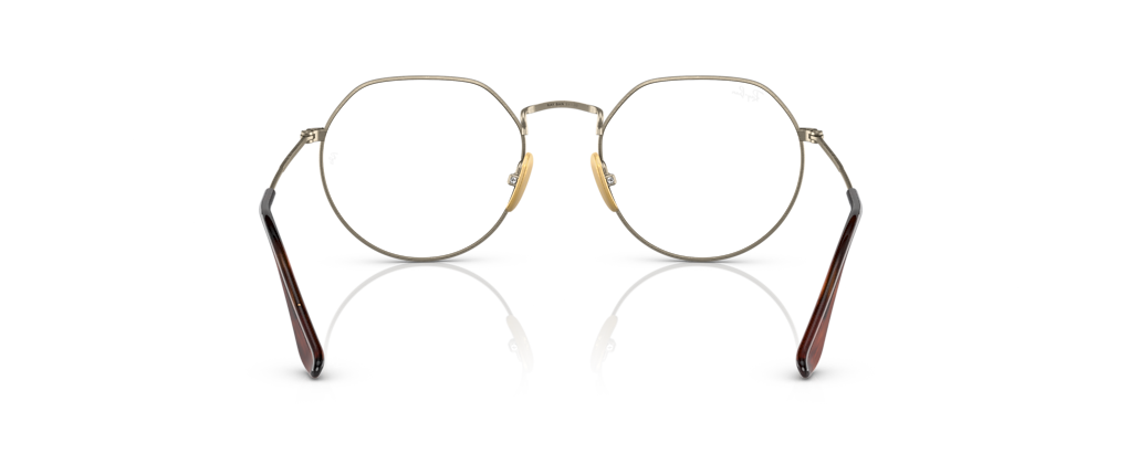 Ray-Ban RB8165V Jack Titanium Optics Gold Frames