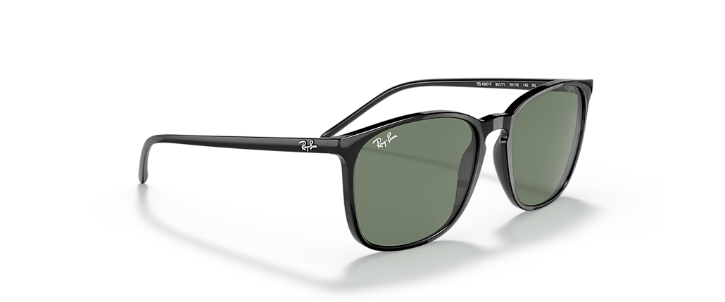 Ray-Ban RB4387F Black Sunglasses