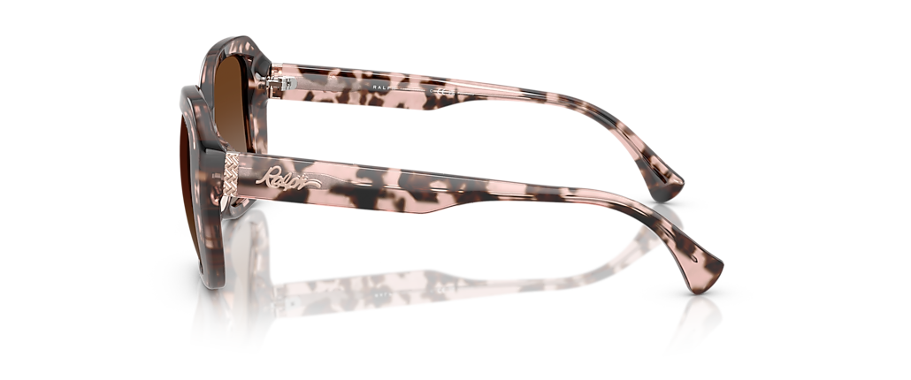 Ralph RA5321U Shiny Rose Havana Sunglasses