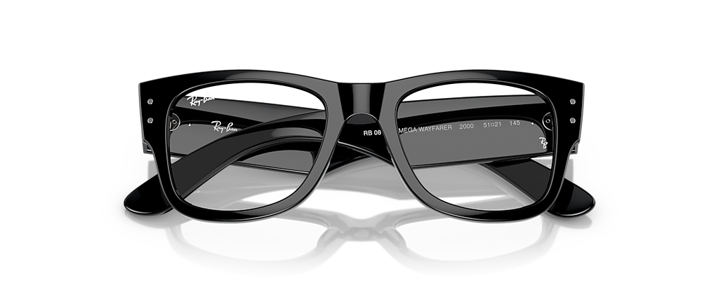 Ray-Ban RB0840V Mega Wayfarer Optics Black Frames