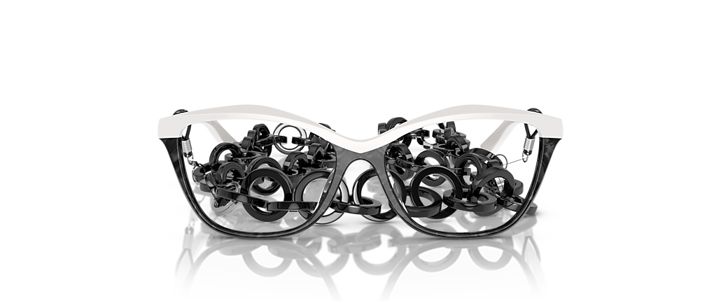 Alain Mikli A03154 Cleophee 2 Noir Mikli/White Frames