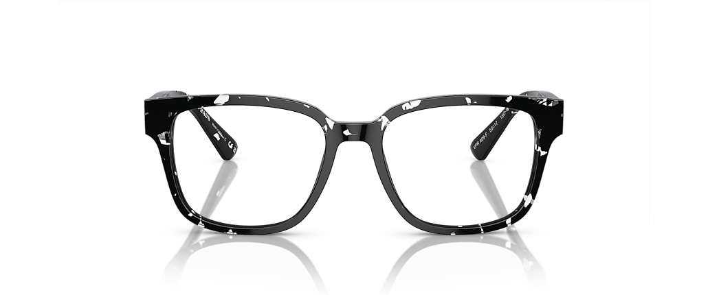 Prada PR A09VF Havana Black Transparent Frames