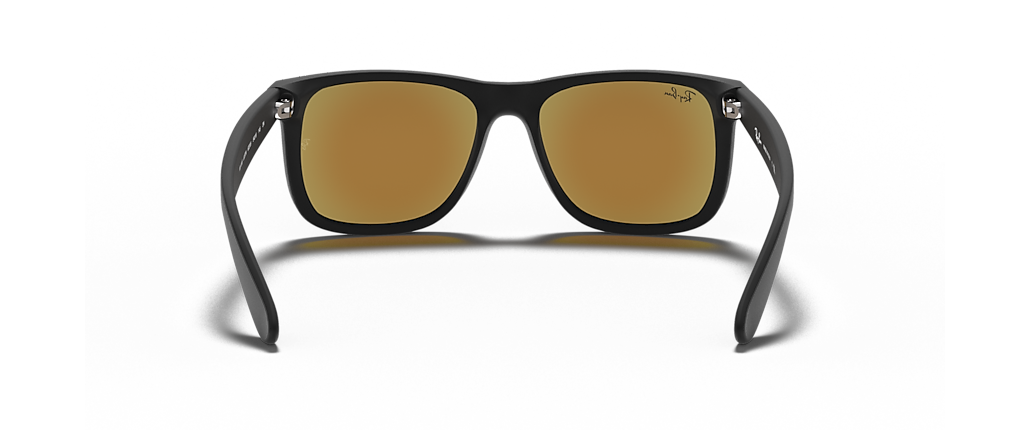 Ray-Ban RB4165 Justin Color Mix Rubber Black Sunglasses