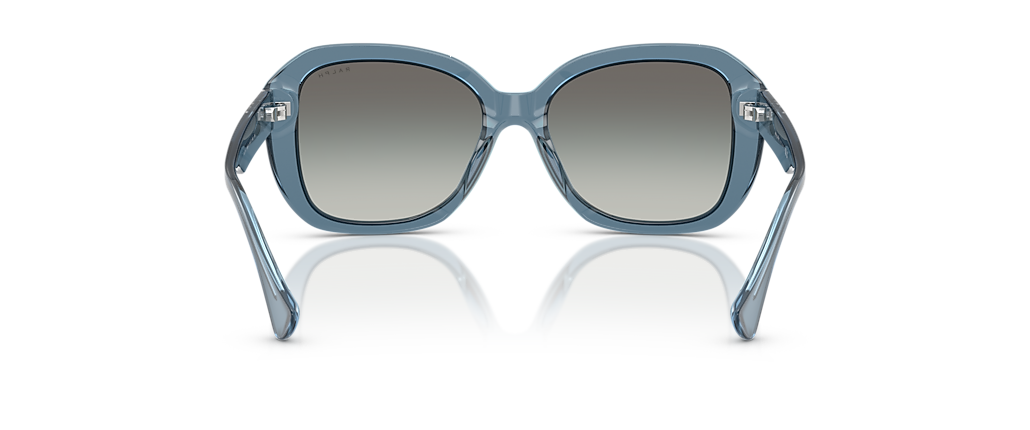 Ralph RA5321U Shiny Transparent Blue Milky Sunglasses