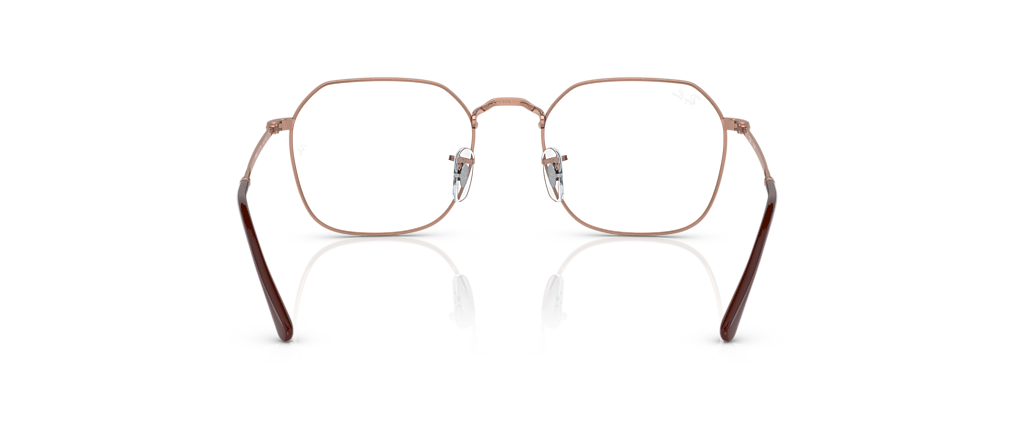 Ray-Ban RB3694V Jim Optics Rose Gold Frames