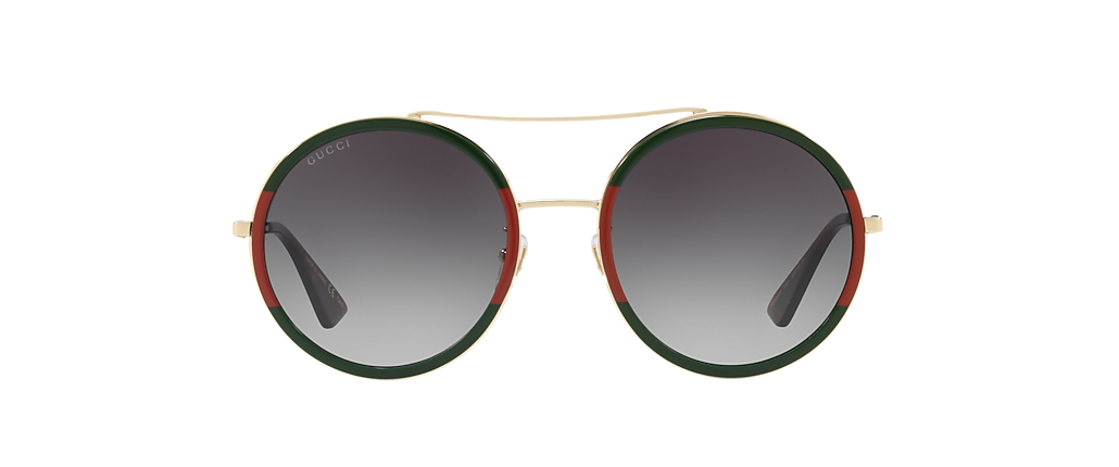 Gucci GG0061S Tortoise Gold Sunglasses