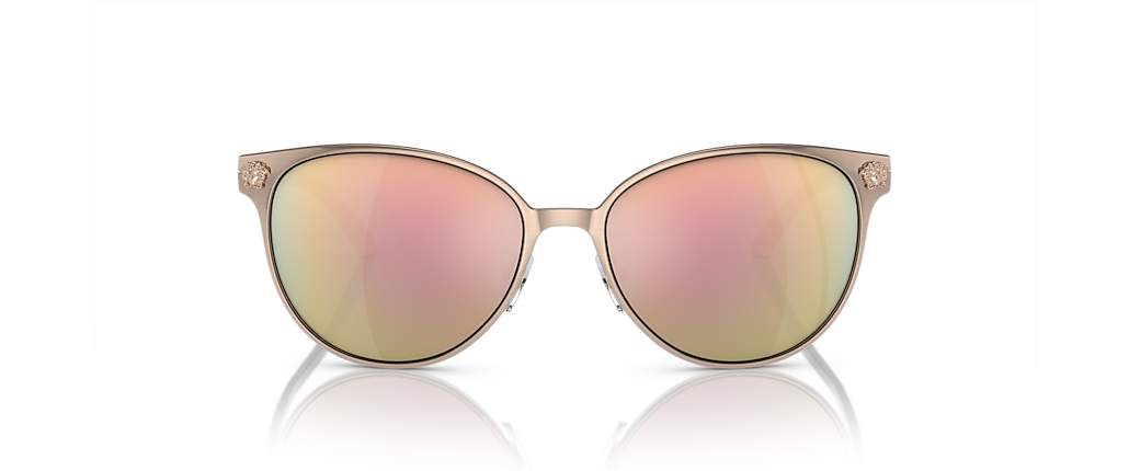Versace VE2168 Pink Gold Sunglasses