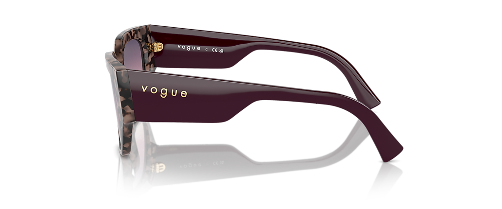 Vogue Eyewear VO5409S Pink Tortoise Sunglasses