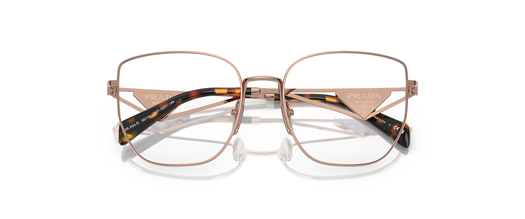 Prada PR A54VD Rose Gold Frames