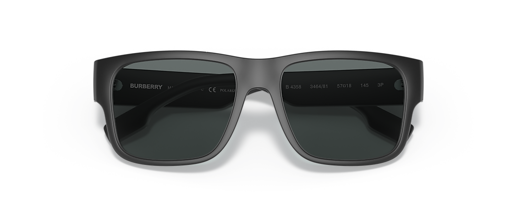 Burberry BE4358 Knight Matte Black Sunglasses