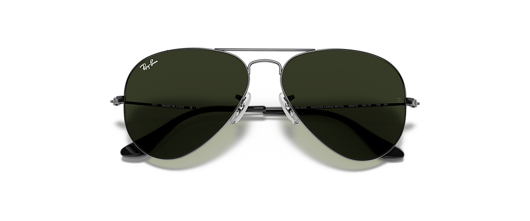 Ray-Ban RB3025 Aviator Classic Gunmetal Sunglasses