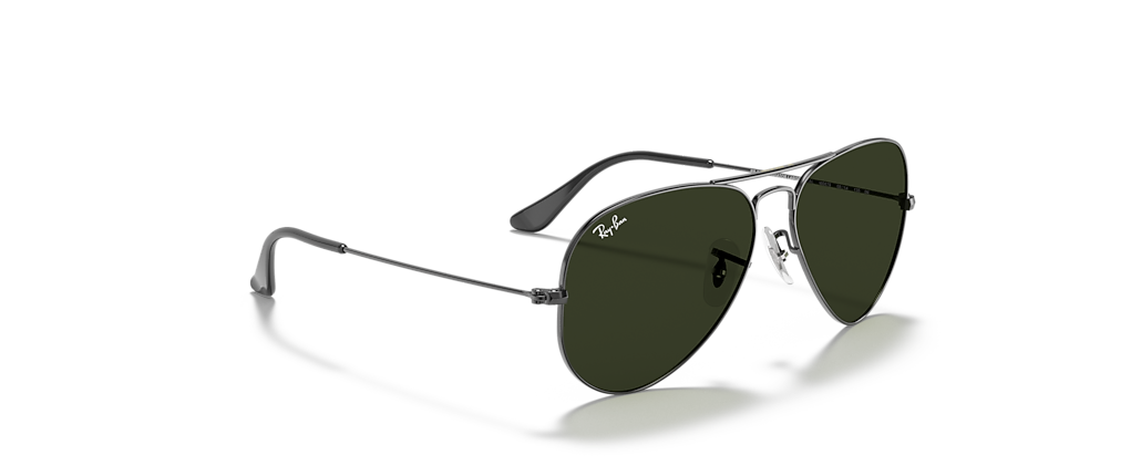 Ray-Ban RB3025 Aviator Classic Gunmetal Sunglasses