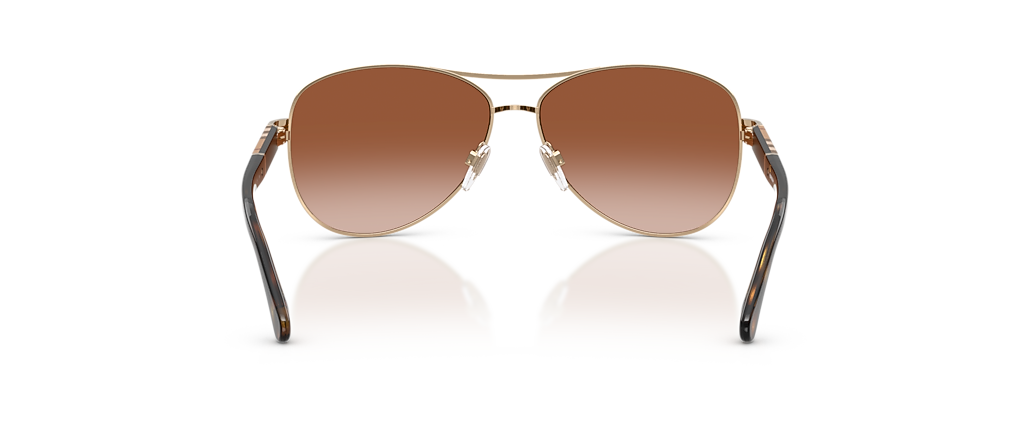 Burberry BE3080 Light Gold Sunglasses