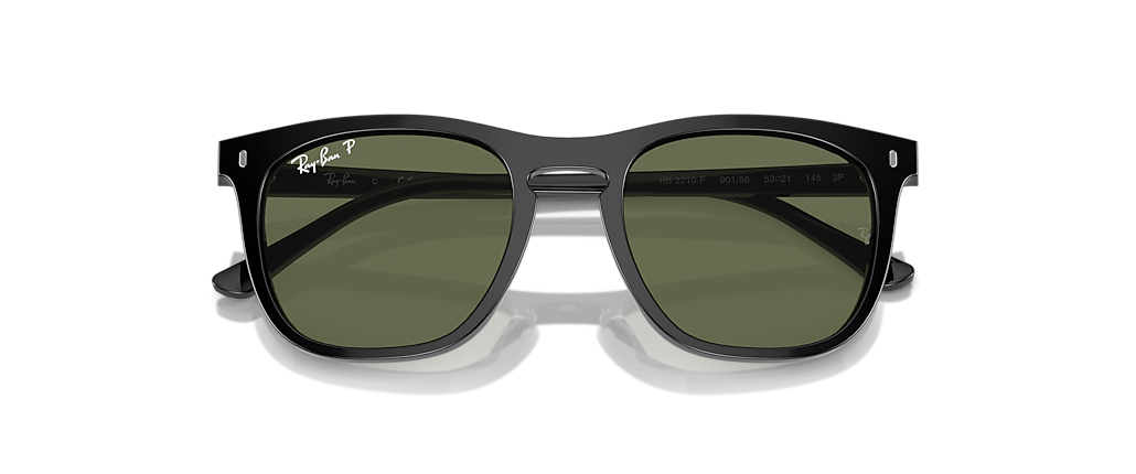 Ray-Ban RB2210F Black Sunglasses