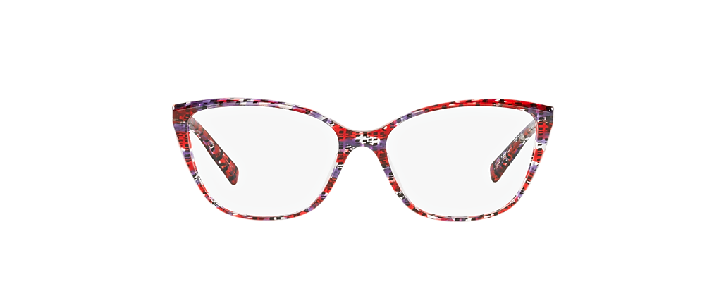 Alain Mikli A03082 Red Purple Fishnet Frames