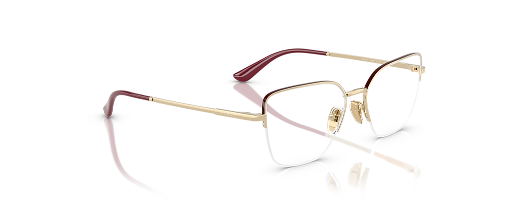 Vogue Eyewear VO4331 Pale Gold/Top Bordeaux Frames