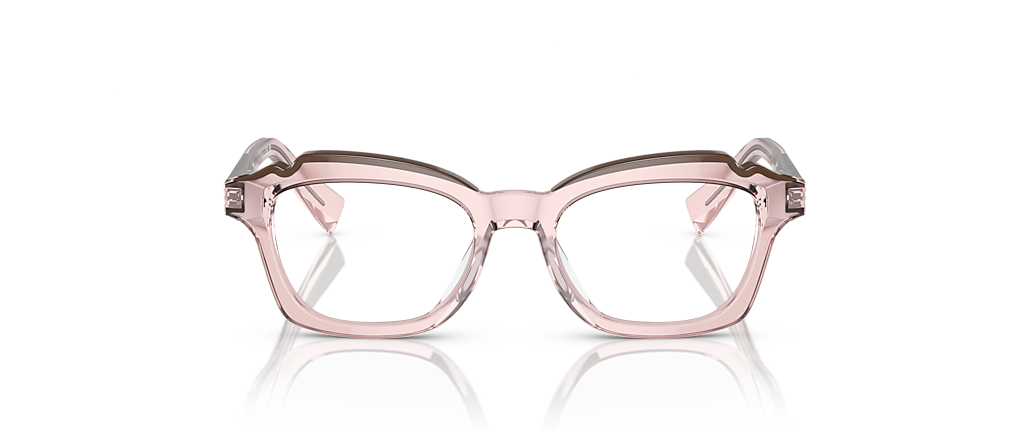 Alain Mikli A03166 Transparent Pink/Brown Frames